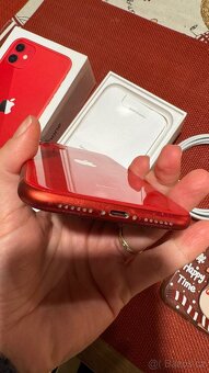 IPhone 11 64GB červený, top stav - 4