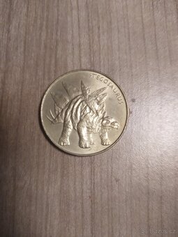 Pamětní mince dinopark-zoo Praha-letecké muzeum - 4