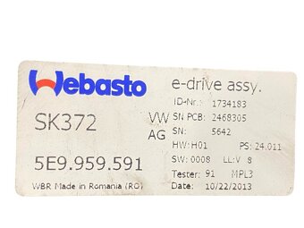 Panoramatické střešní okno 5E9877041 Škoda Octavia 3 kombi - 4