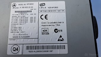 Orig. Rádio Mercedes Benz MF2830, ze Sprintera - 4