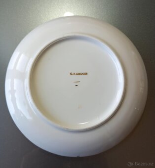 G.P. Limoges talíř 12,5 cm – motiv papoušků - 4