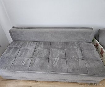 Prodám moderní pohovku ALICE – šedohnědá, rozkládací - 4