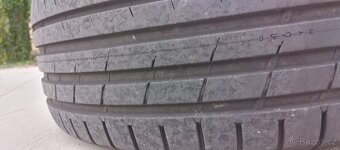 Original plechy VW R17, 5x120 ET55 s letními pneu 235 55 17 - 4