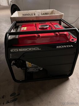 Honda EG 5500 CL elektrocentrála s digitální AVR v záruce - 4