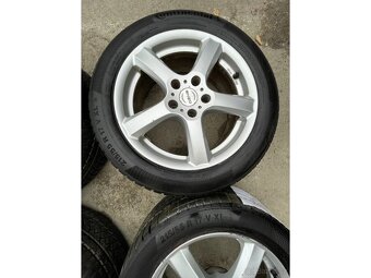 ALU disky Enzo 5x112 R17 se zimními pneu 215/55 R17 - 4