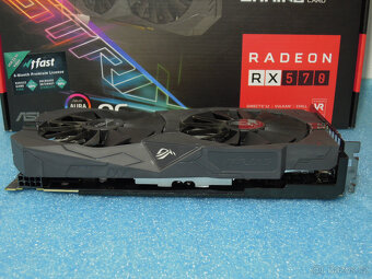 Herní grafika ASUS ROG STRIX GAMING RX570 O4G 4GB - 4