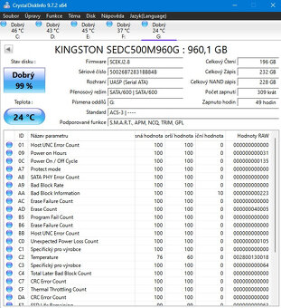 SSD Kingston a Samsung - 4