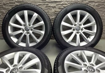 17" Originál VW Helsinky 5x112 zimní pneu 5-6mm - 4