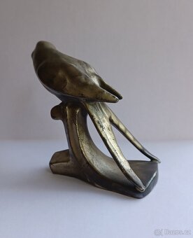 Porcelánový ledňáček ARTDECO - 4