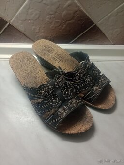 Dámské letní nazouváky – jako nové – vel. 39 – Zubří - 4