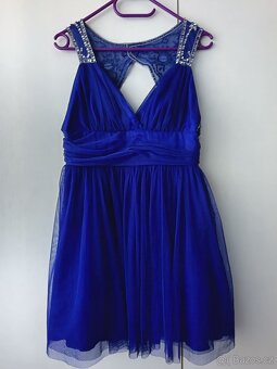 Společenské šaty s flitry,vel M - 4