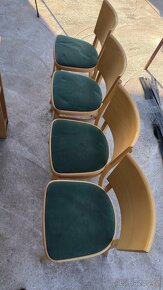 Karetní / Mariášový set - stůl + 4 židle TON - 4