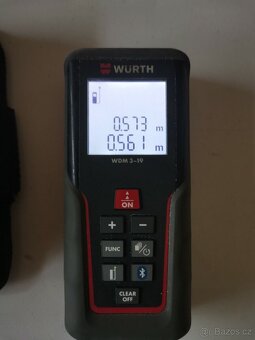 Laserový měřič vzdálenosti WURTH WDM 3-19 - 4