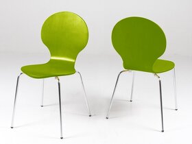 Jídelní židle modrá 2ks - 4