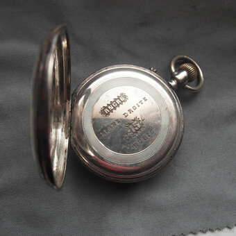 Kapesní hodinky Ancre stříbro - 4