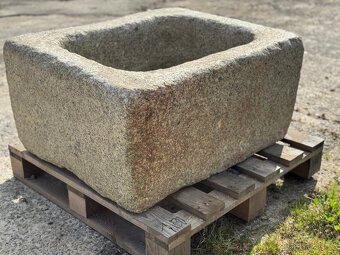 Kamenná nádrž / koryto / stírka / kamenka - 4