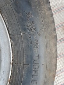 Disk + pneu na Trabant 600/601, 5,2-13,70P - 4