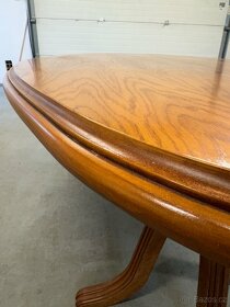 Broušený dřevěný stůl - 4
