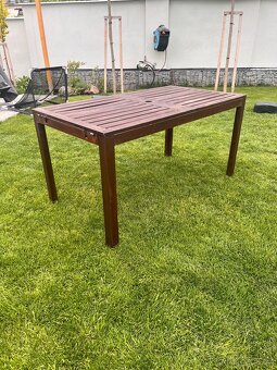 Ikea zahradní stůl+venkovní podlaha - 4