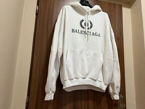 Balenciaga mikina vel. XS fit M/L (TOP STAV) - 4