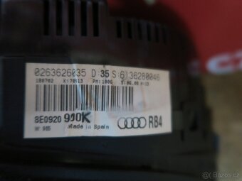 Přístrojový štít Audi A4 B6 1.9TDI 96KW - 4