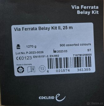 EDELRID Via Ferrata Belay Kit II 25m - 4