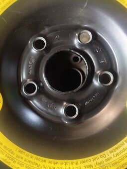 Dojezdové kolo originál VW Seat Škoda 16" 5x112 - 4