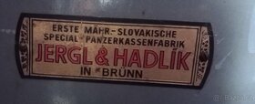 Velký kovový trezor - JERGL a HADLÍK - 4