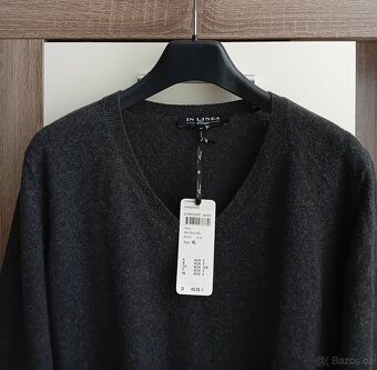 In Linea dámský svetřík vel. L/XL bavlna kašmír nový - 4