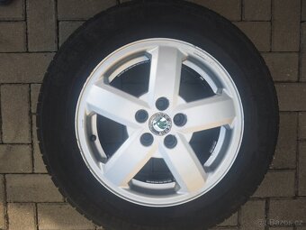 Škoda Octavia I-litá kola 5x100-Barum Brillantis2 195/65 r15 - 4