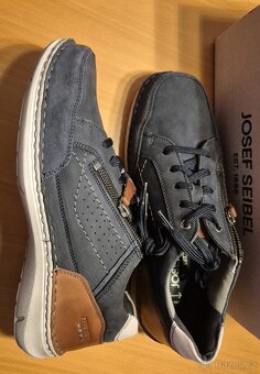 Nové kožené polobotky Josef Siebel vel. 43 - 4