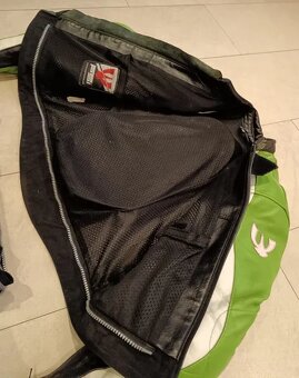 PSí Hubík-Pánská Dámská kožená moto kombinéza, dvoudílná - 4