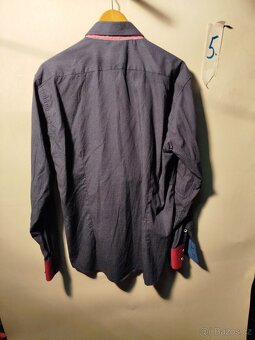 Pánské košile dlouhý rukáv - 4