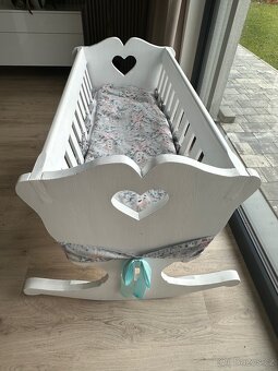 Dřevěná kolébka - masiv - 4