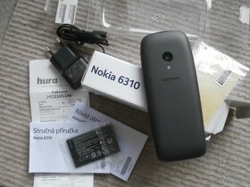 Telefon Nokia 6310 dual SIM, černý, záruční list - 4