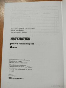 Matematika 2. část pro střední odborné školy - 4