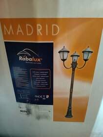 Rabalux 8379 MADRID - Venkovní trojramenná stojací lampa - 4
