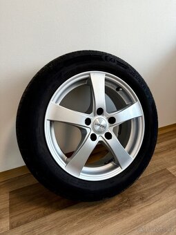 Alu kola + letní pneu, 205 / 55 r 16 - 4