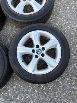Fabia 2 letní kola 195/55R15 - 4