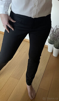 Černé elegantní pružné skinny kalhoty Tommy Hilfiger 40 - 4