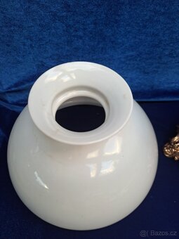 Petrolejová lampa z majoliky 2 - 4