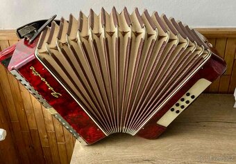 Prodám knoflíkovou harmoniku Firotti - 4