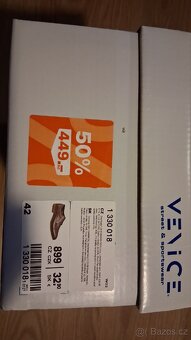 Společenské boty vel.42 VENICE - 4