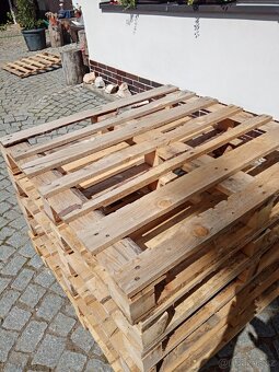 Dřevěná paleta 100 x 100 cm  x 13 cm - 4
