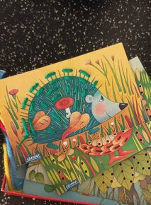 Puzzle, Tangram, dřevěný labyrint, vyšívání - 4