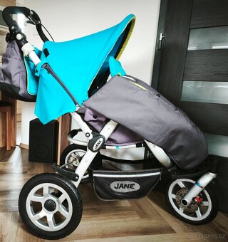 Terénní Jane slalom pro 3kmb, zachovalá, ručka funguje - 4