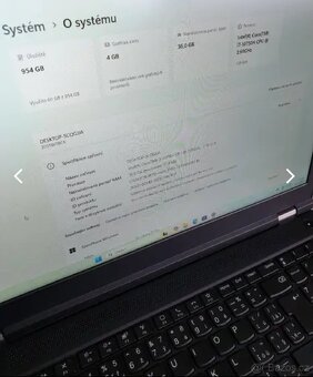 Lenovo P15 G.1 Pracovní stanice Intel i7 - 4