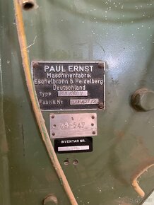 Válcová širokopásová bruska ERNST - 4
