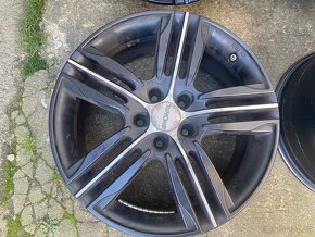 Prodám ALU disky Ronal R57 BK 7.5x17 5x114.3 ET 50 - 4