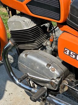 CZ350 model 472.4 v original Staci, motor po GO - 4